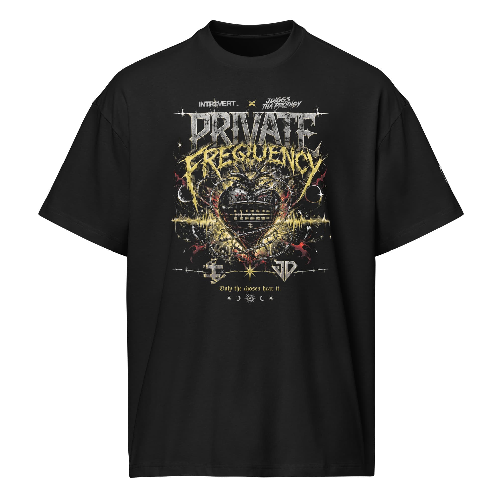 Private Frequency Oversized Tee